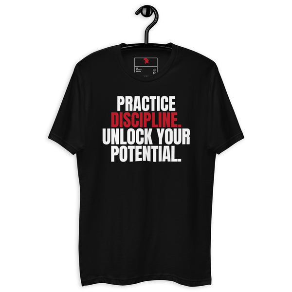 Practice Discipline. Short Sleeve T-shirt